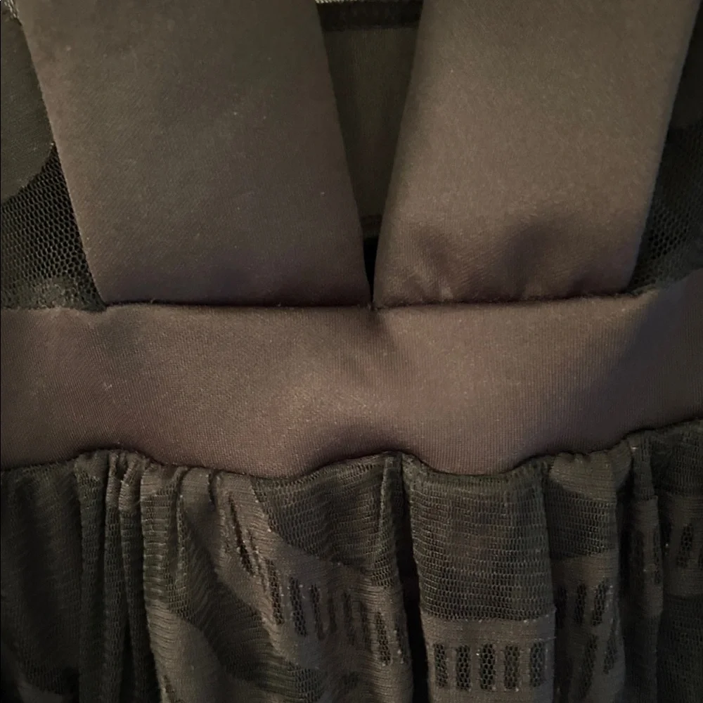 Auditions Black Lace Mini Dress - Picture 3 of 9